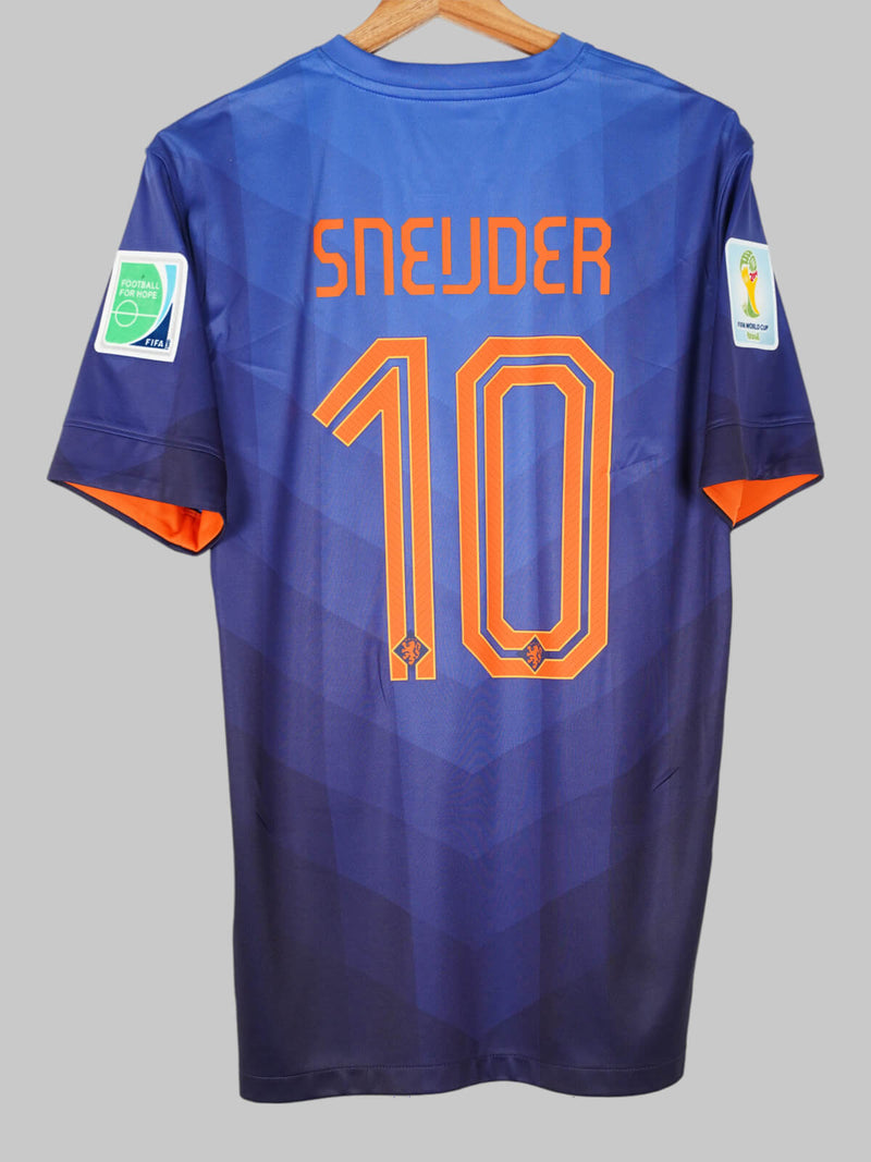 2014/15 Netherlands Sneijder #10 Away Shirt (M)