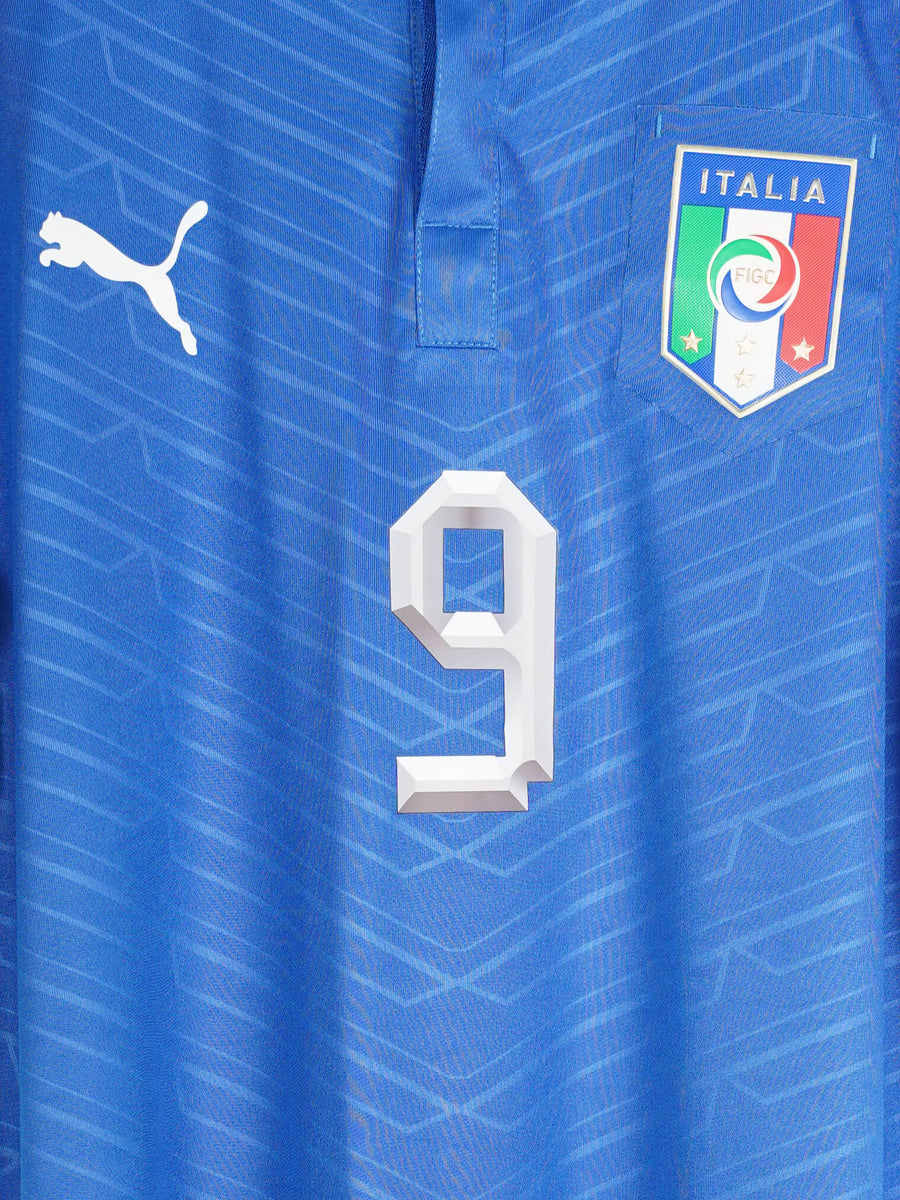2012/13 Italy Balotelli #9 Home Shirt (M)