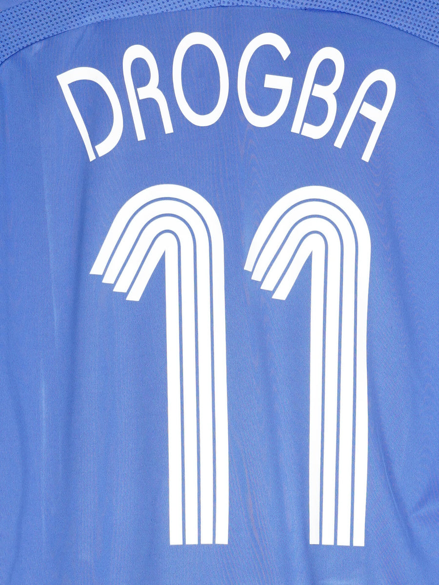 2006/7 Chelsea Drogba #11 Home Shirt (M)