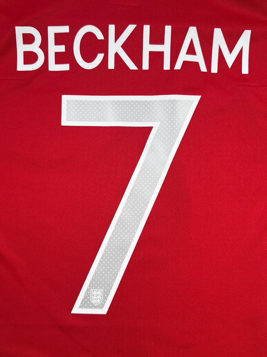 2010/11 England Beckham #7 Away Shirt (S)