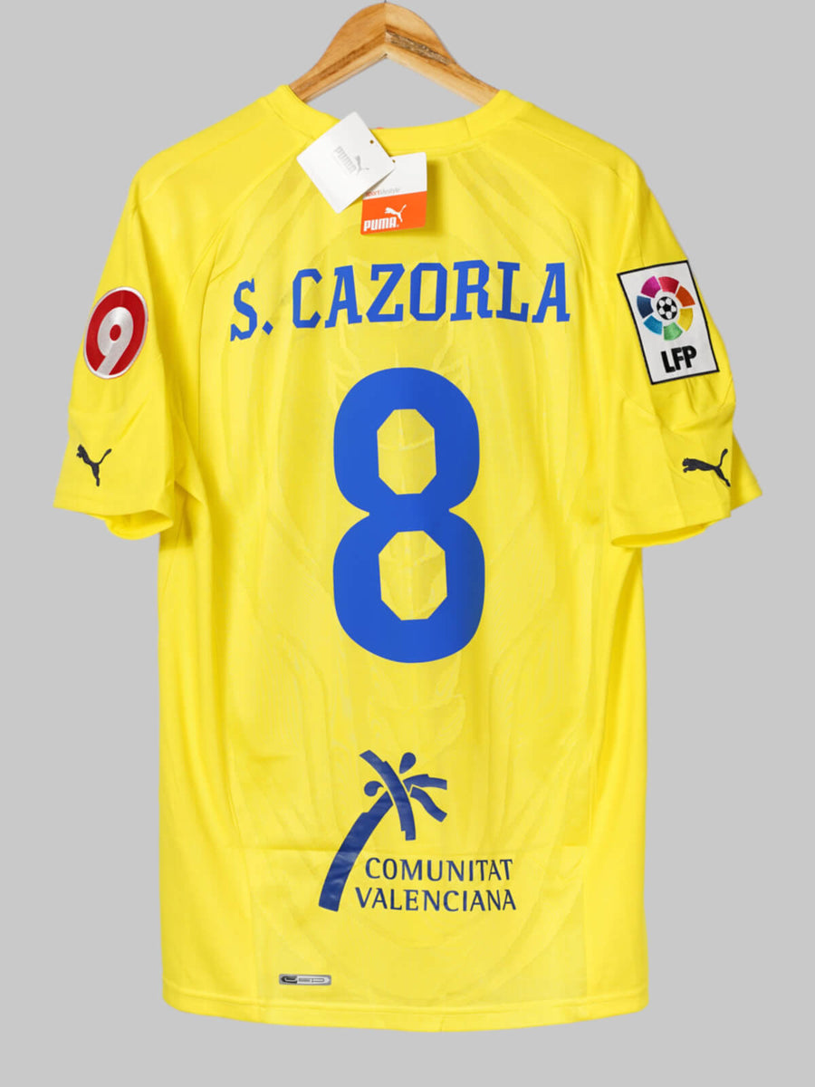 2010/11 Villarreal CF S. Cazorla #8 Home Shirt BNWT (L)