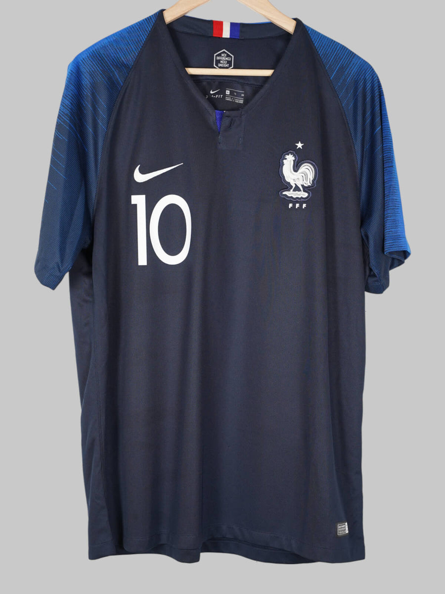 2018/19 France Mbappe #10 Home Shirt (XL)