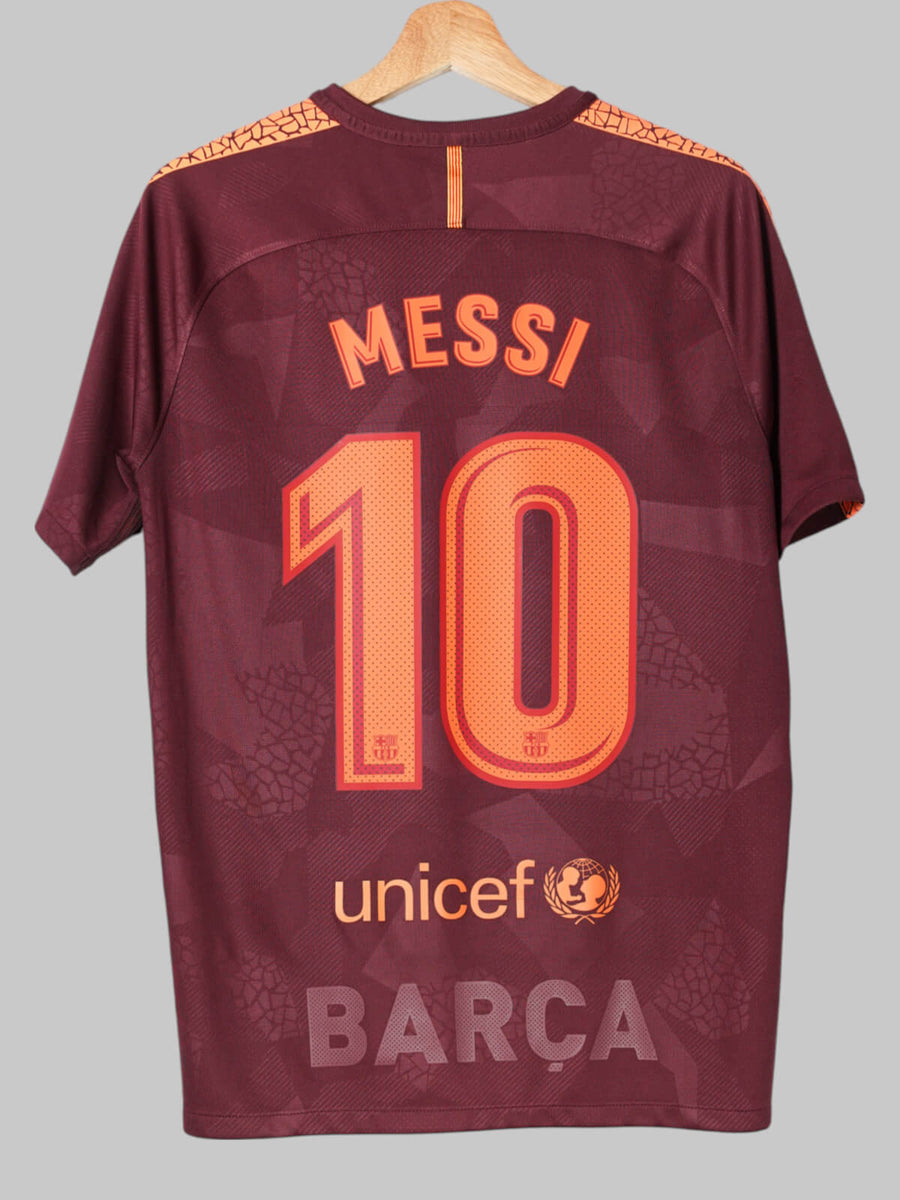 2017/18 Barcelona Messi #10 Third Shirt (M)
