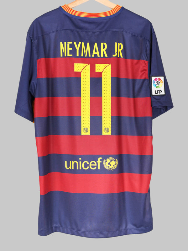2015/16 FC Barcelona Neymar Jr #11 Maglia Home (XL) Nike