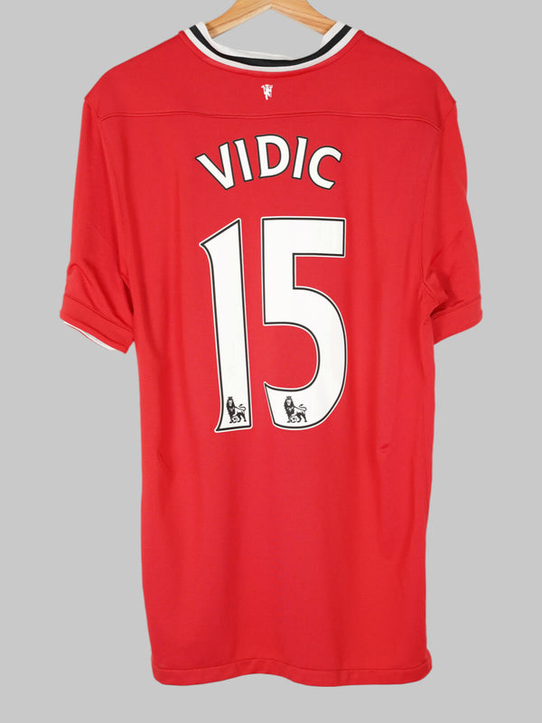 2011/12 Manchester United Vidic #15 Maillot Domicile (L) Nike