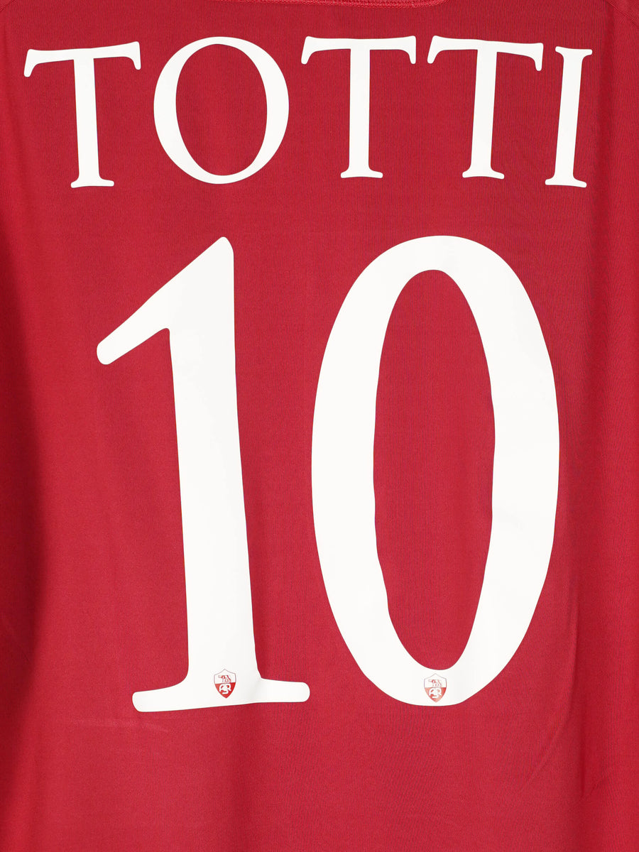 2006/07 AS Roma Totti #10 Home Shirt (XL)