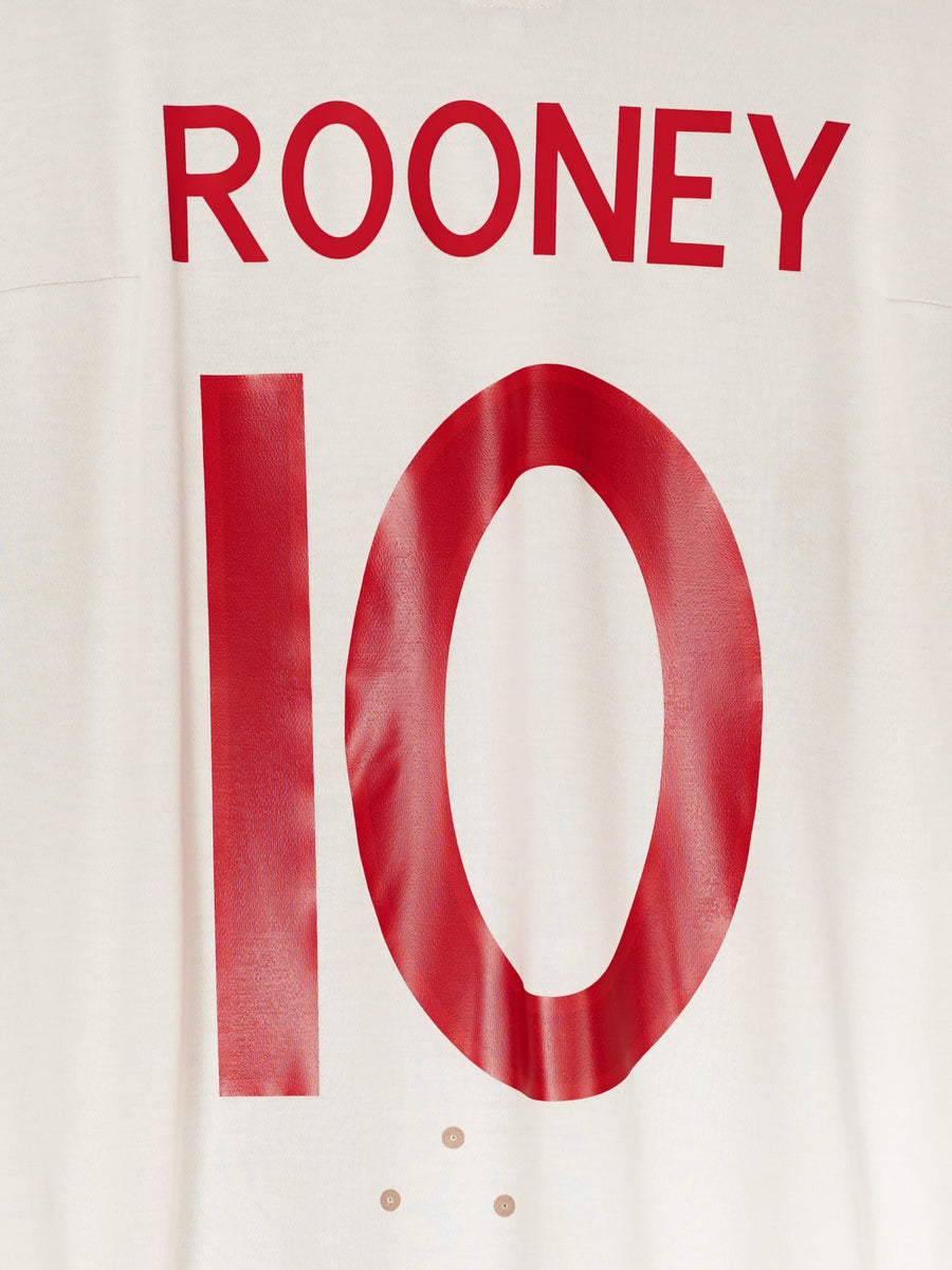 2010/11 England Rooney #10 Home Shirt Player Issue (L)