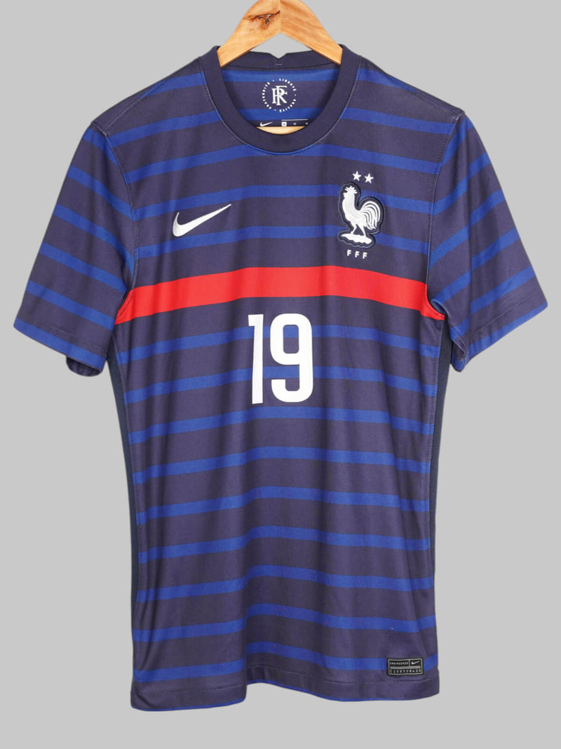2020/21 France Benzema #19 Home Shirt (M)
