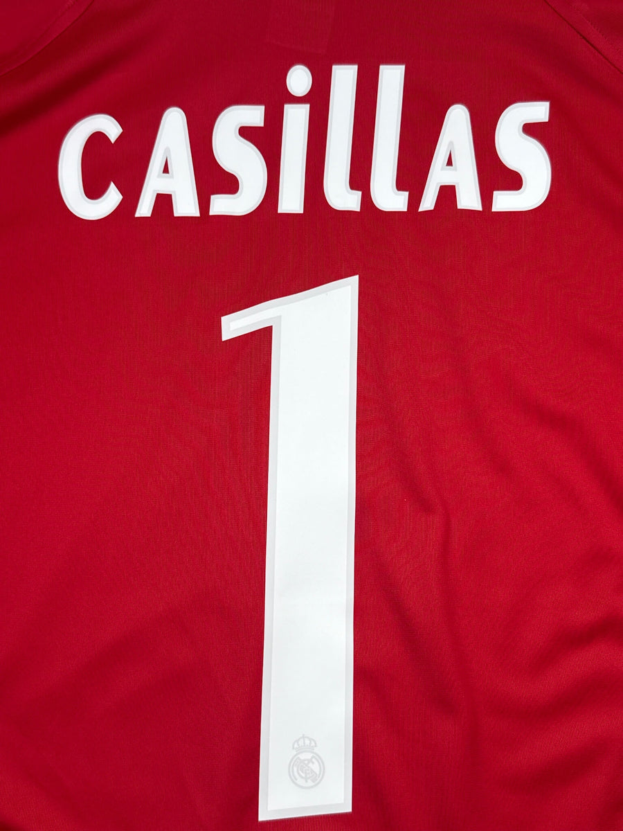 2005/6 Real Madrid Casillas #1 Goalkeeper Shirt (L)