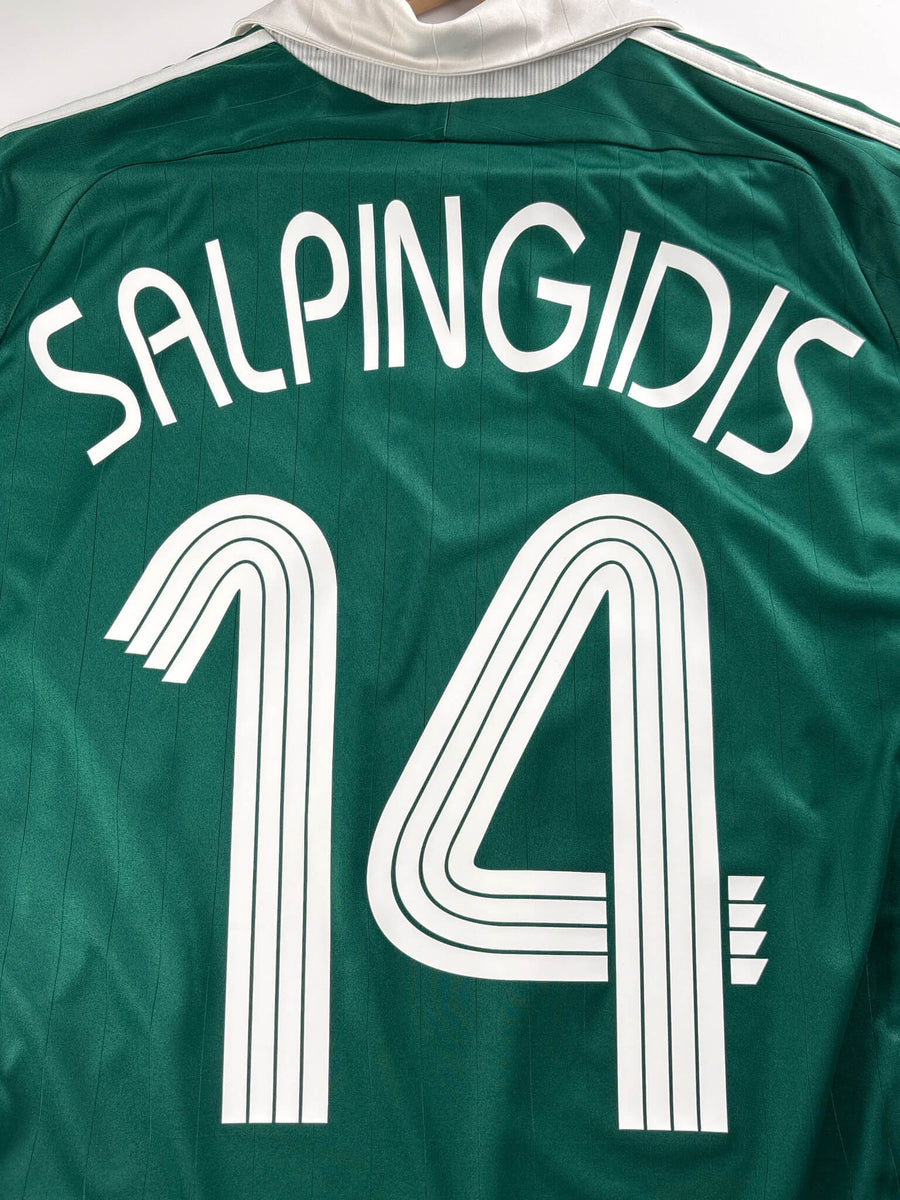 2006/07 Panathinaikos Salpingidis #14 Home Shirt (M)