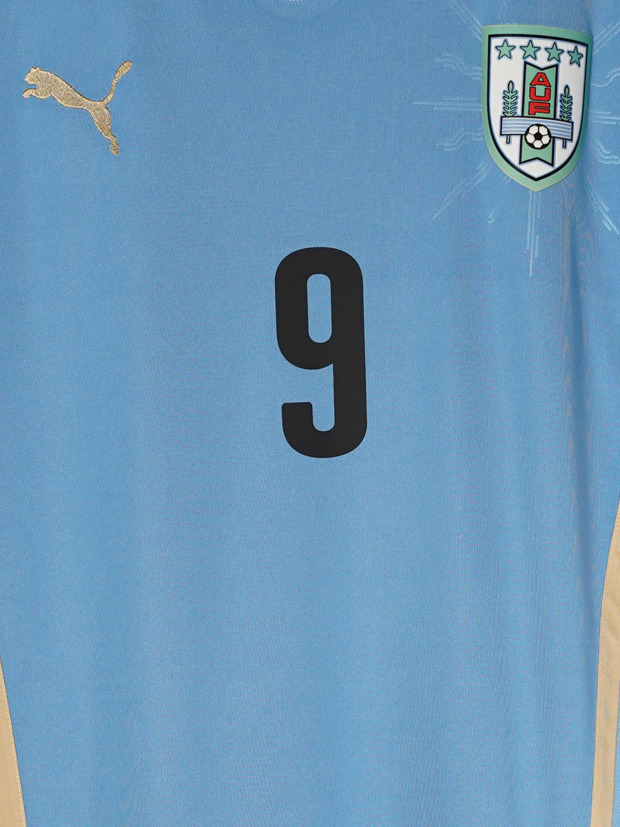 2018/19 Uruguay L.Suarez #9 Home Shirt (M)
