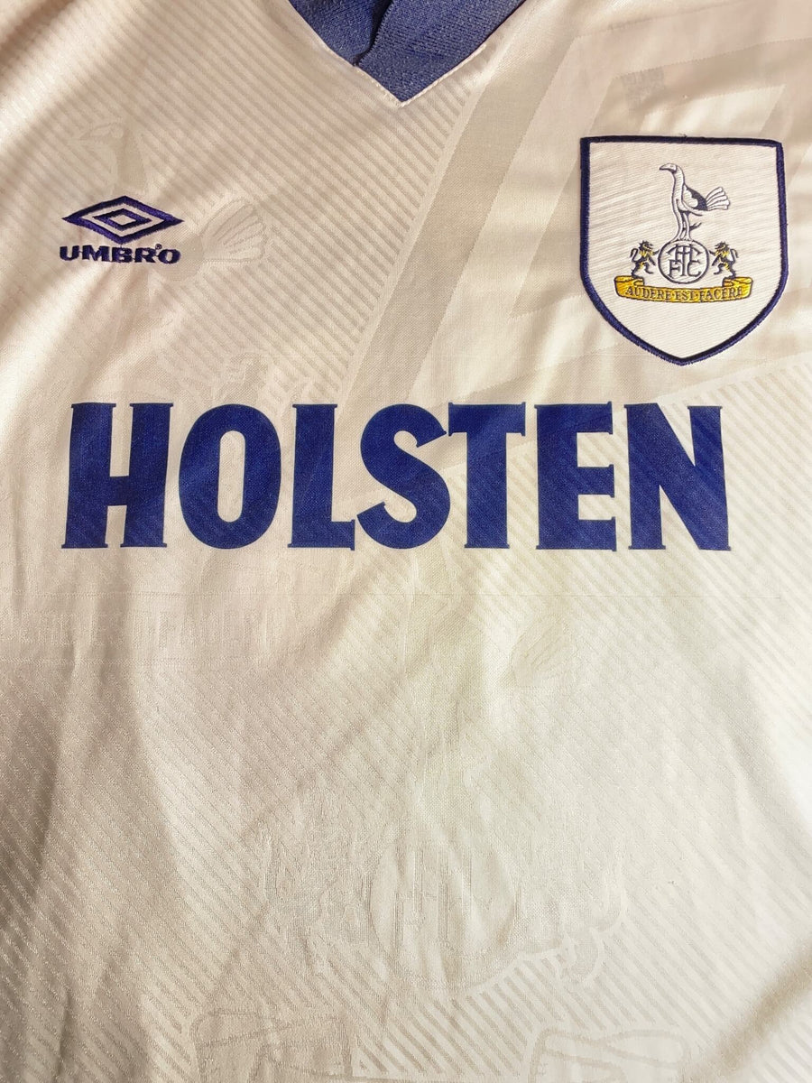 1993/95 Tottenham Hotspur Klinsmann #18 Home Shirt (XL)