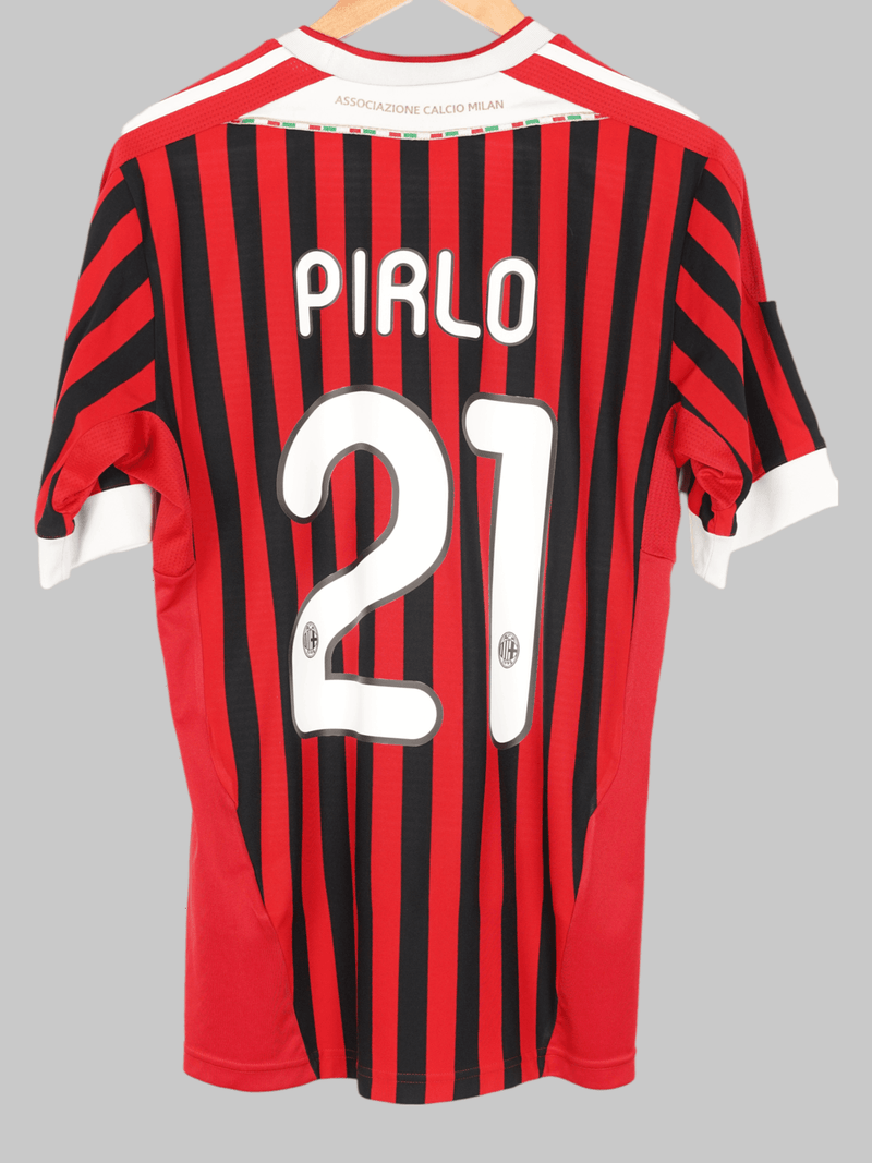 2011/12 AC Milan Pirlo #21 Home Shirt (M)