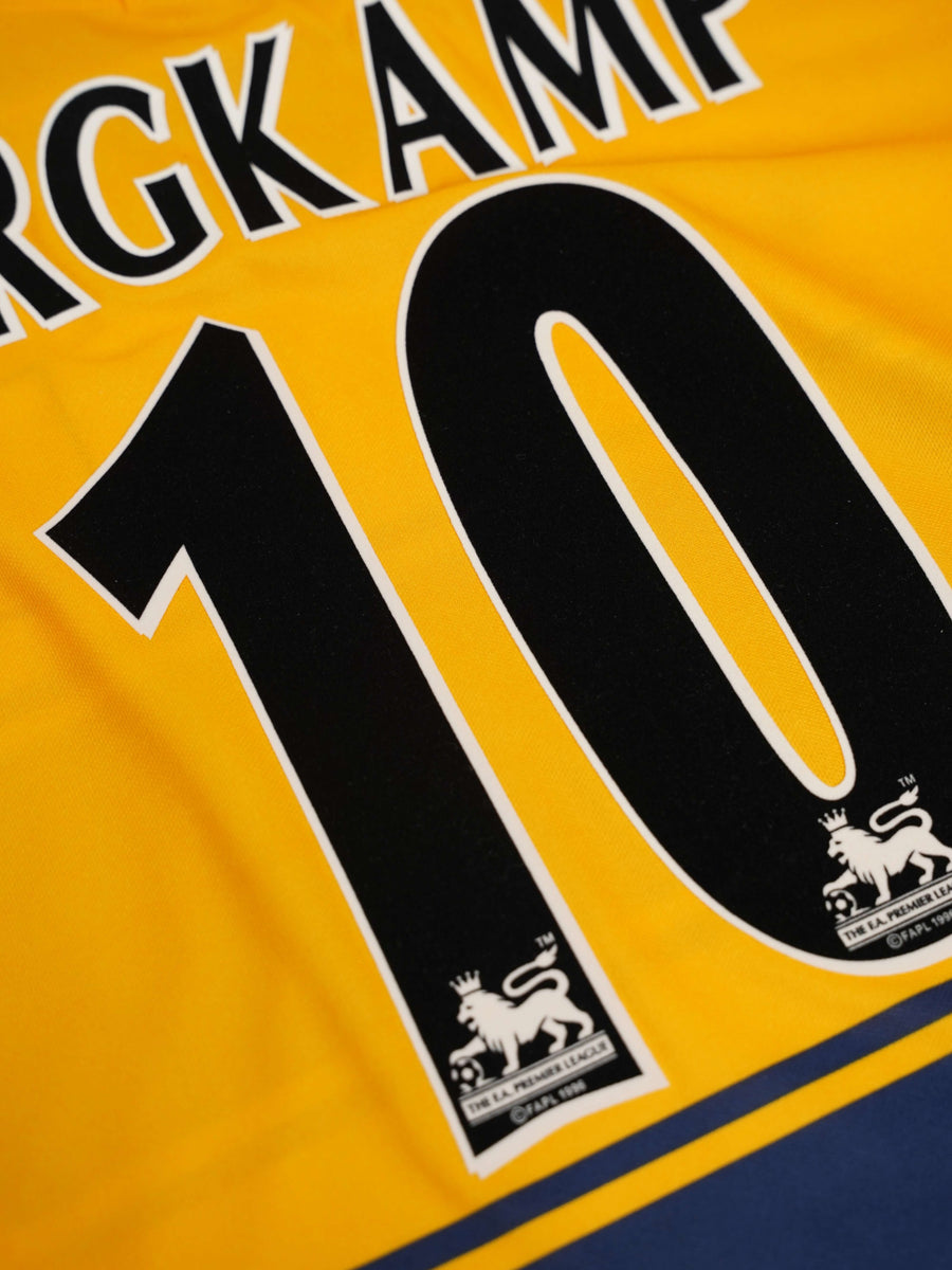 1997-99 Arsenal Bergkamp #10 Away Shirt (L) Nike