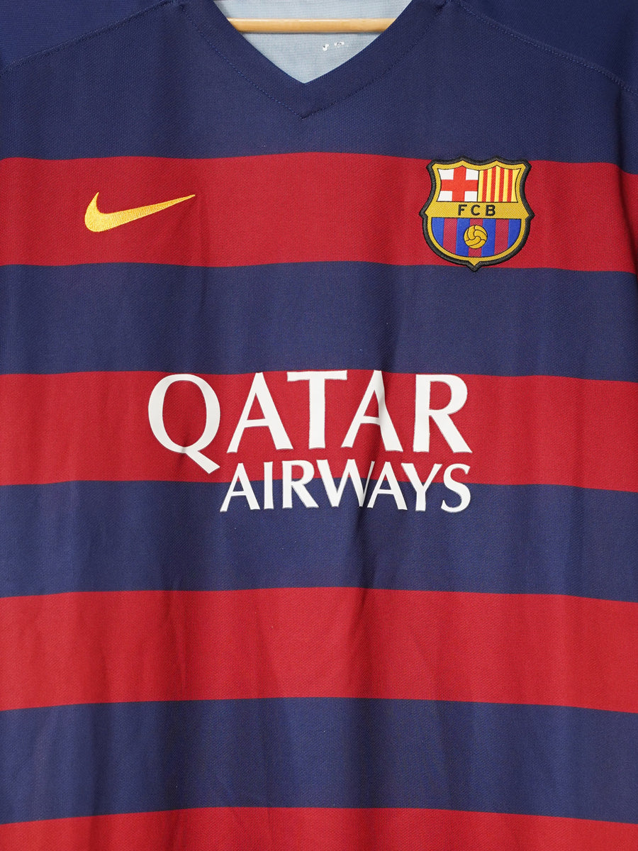 2015/16 Barcelona Neymar Jr #11 Home Shirt (XL) Nike
