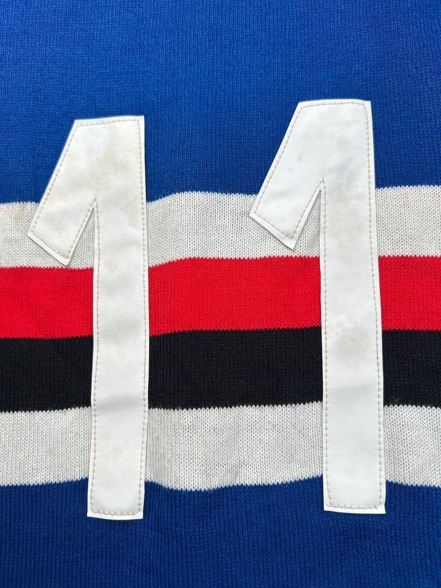 1980s Sampdoria Home Shirt Sample L/S #11 (XL)