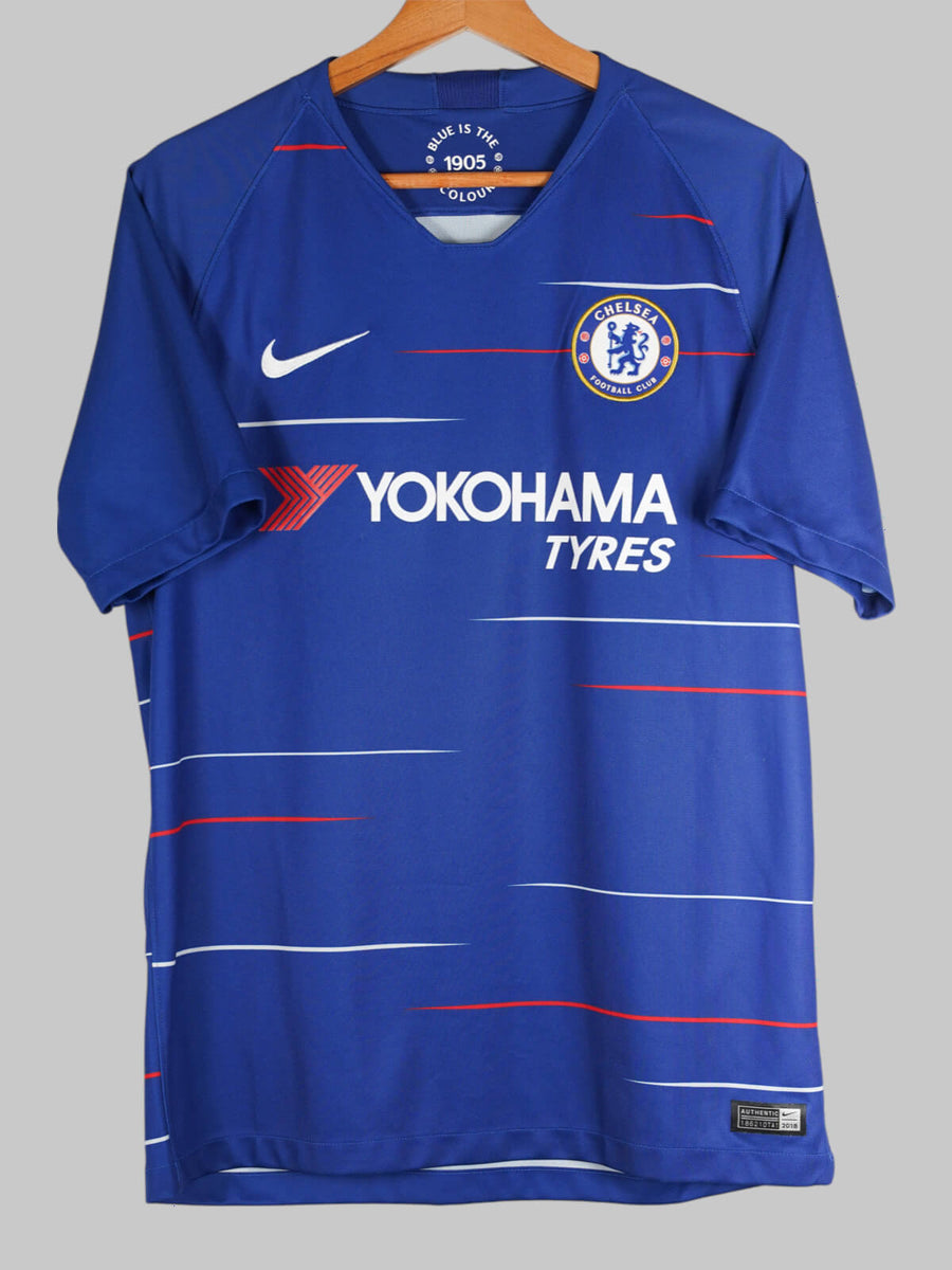 2018/19 Chelsea Hazard #10 Home Shirt (M)