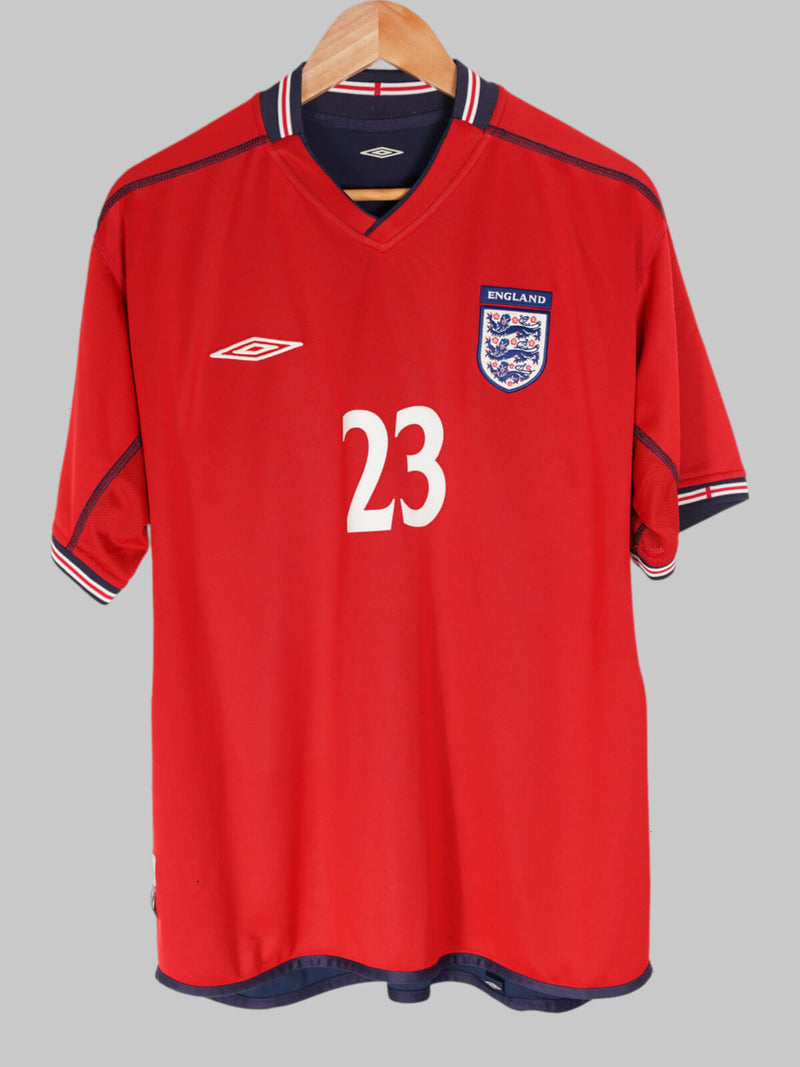 2002/03 England Rooney #23 Away Shirt (L)