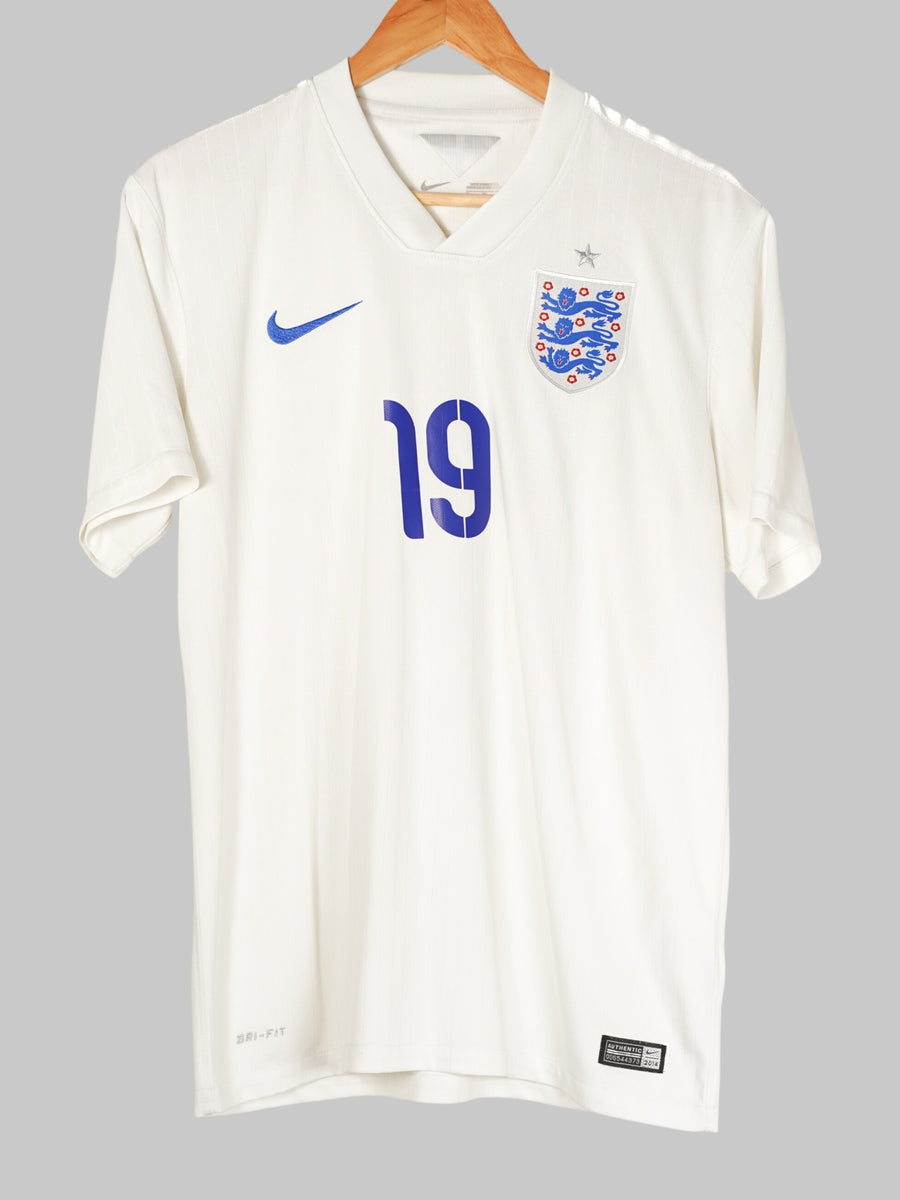 2014/15 England Vardy #19 Home Shirt (M)