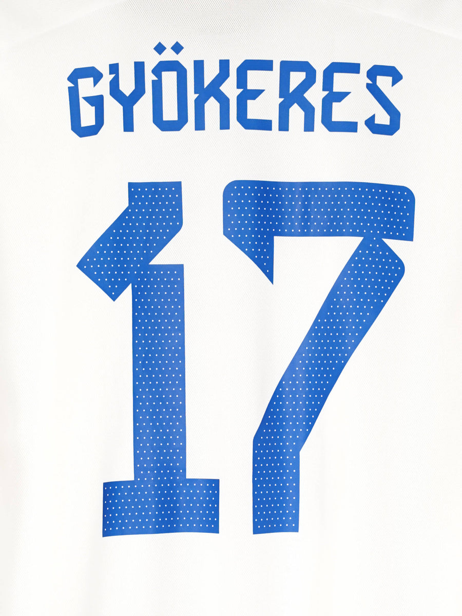 2022/23 Sweden Gyokeres #17 Away Shirt (XL)