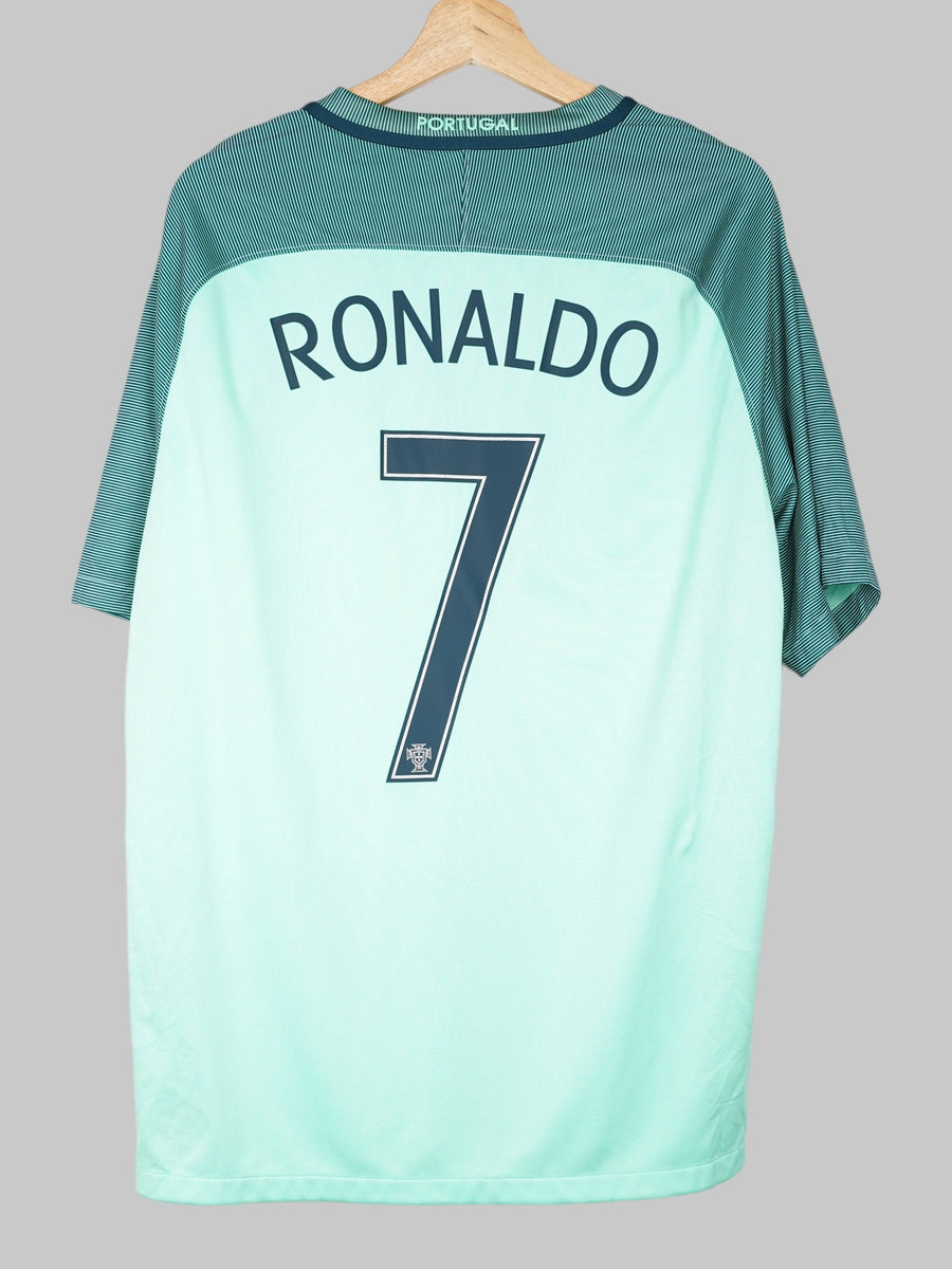 2016/17 Portugal Ronaldo #7 Away Shirt (XL)