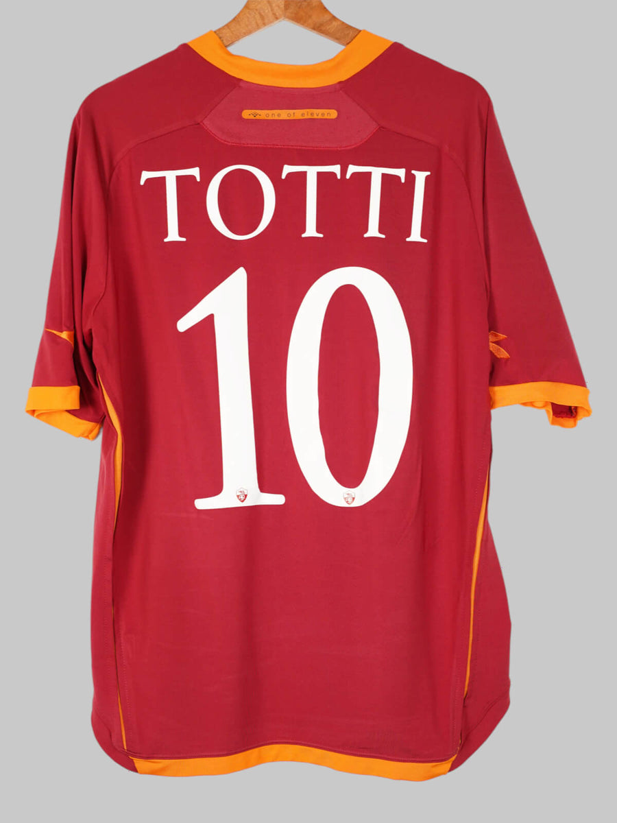 2006/07 AS Roma Totti #10 Home Shirt (XL)