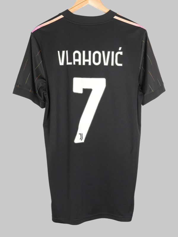 2021/22 Juventus Vlahovic #7 Auswärtstrikot (L) Adidas