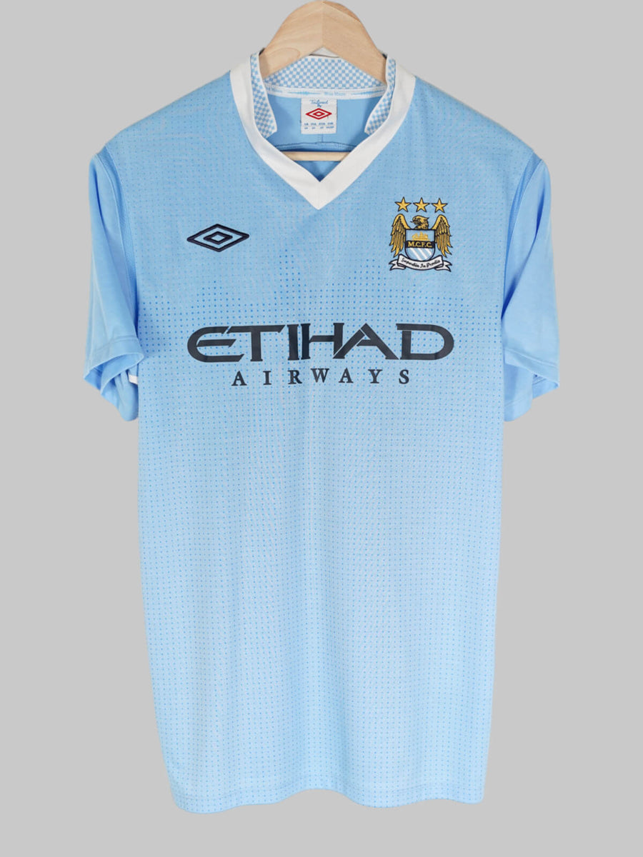 2011/12 Manchester City Balotelli #45 Home Shirt (M)