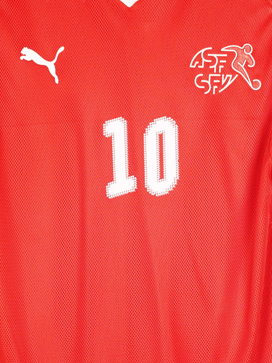 2008/09 Switzerland Nkufo #10 Home Shirt (L)