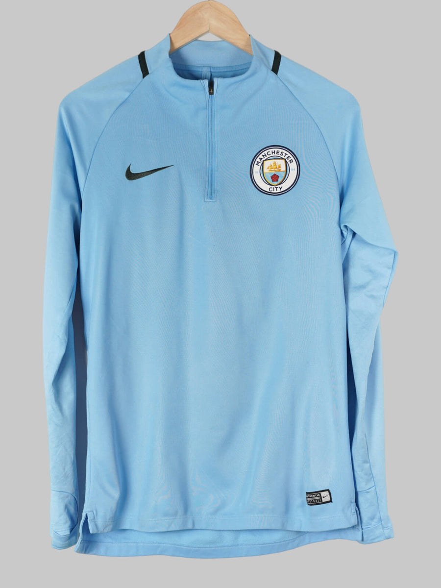 2017/18 Manchester City Training 1/4 Zip (S)