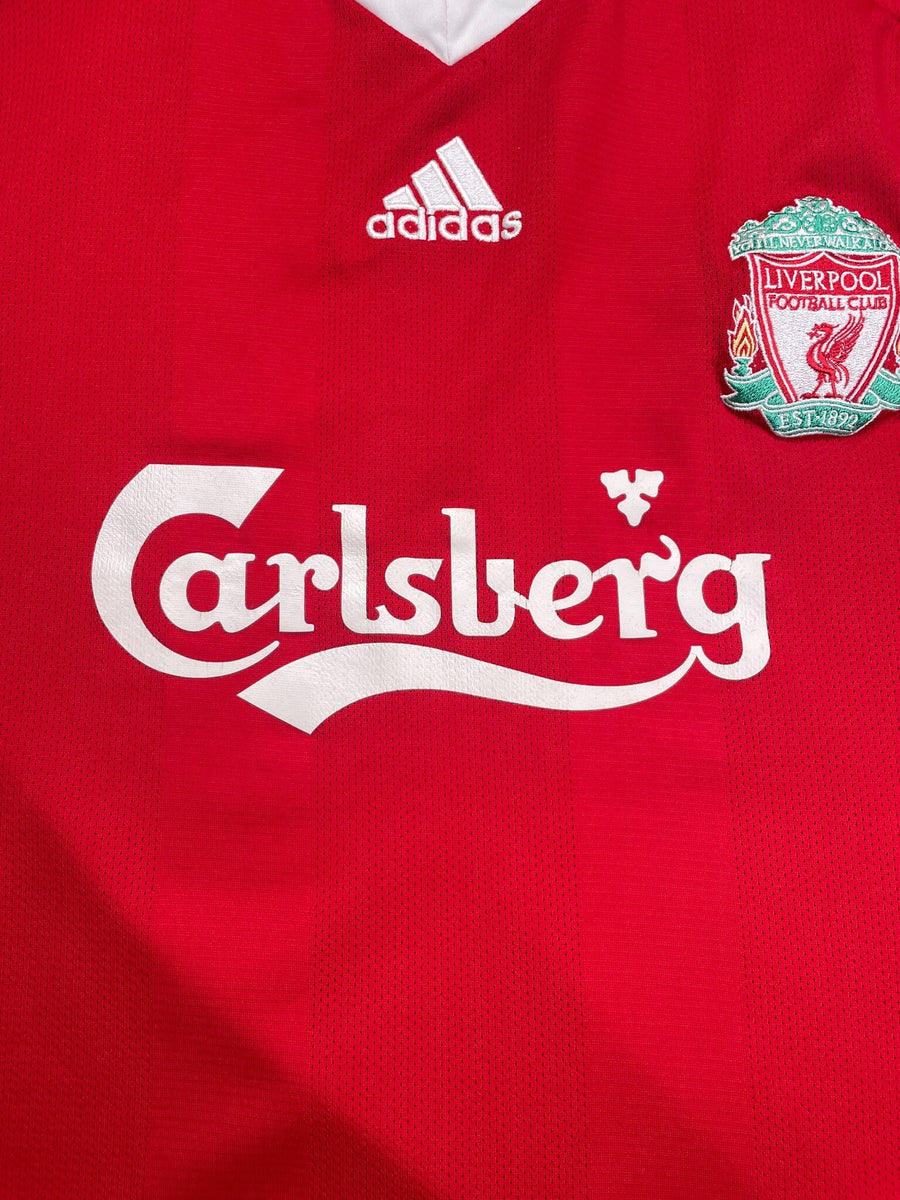 2008/09 Liverpool Kuyt #18 Home Shirt (XL)