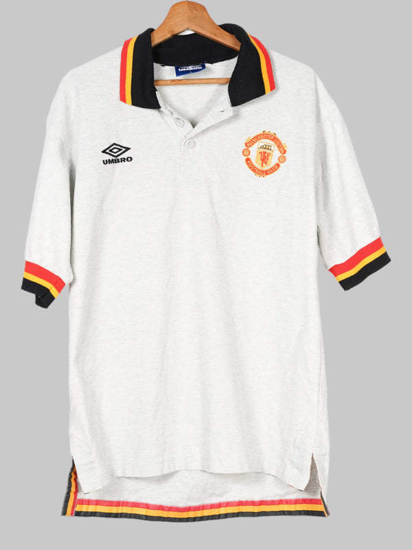 1996/97 Manchester United Polo Shirt (L) Umbro