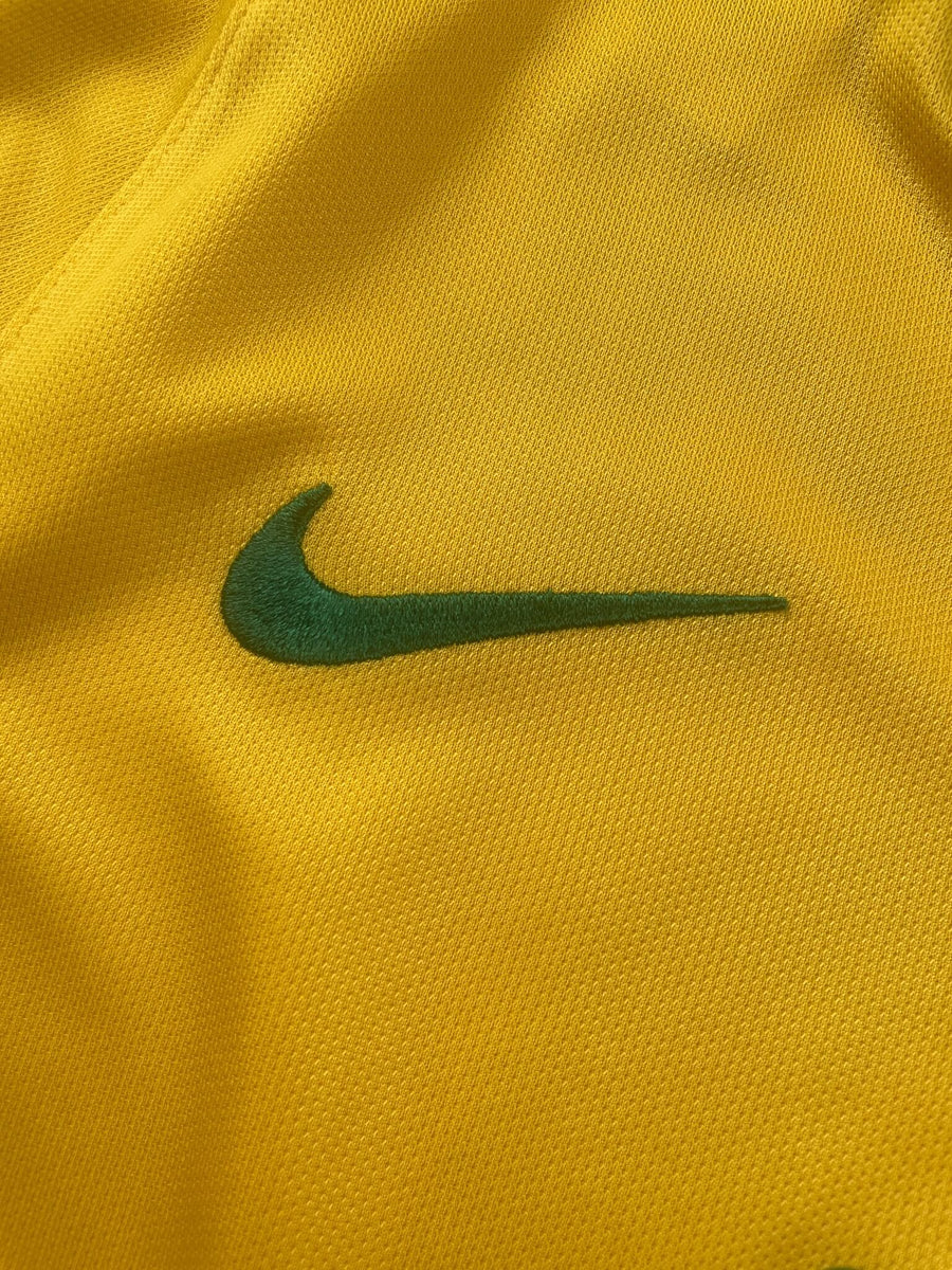 2014/15 Brazil Neymar Jr #10 Home Shirt (M)