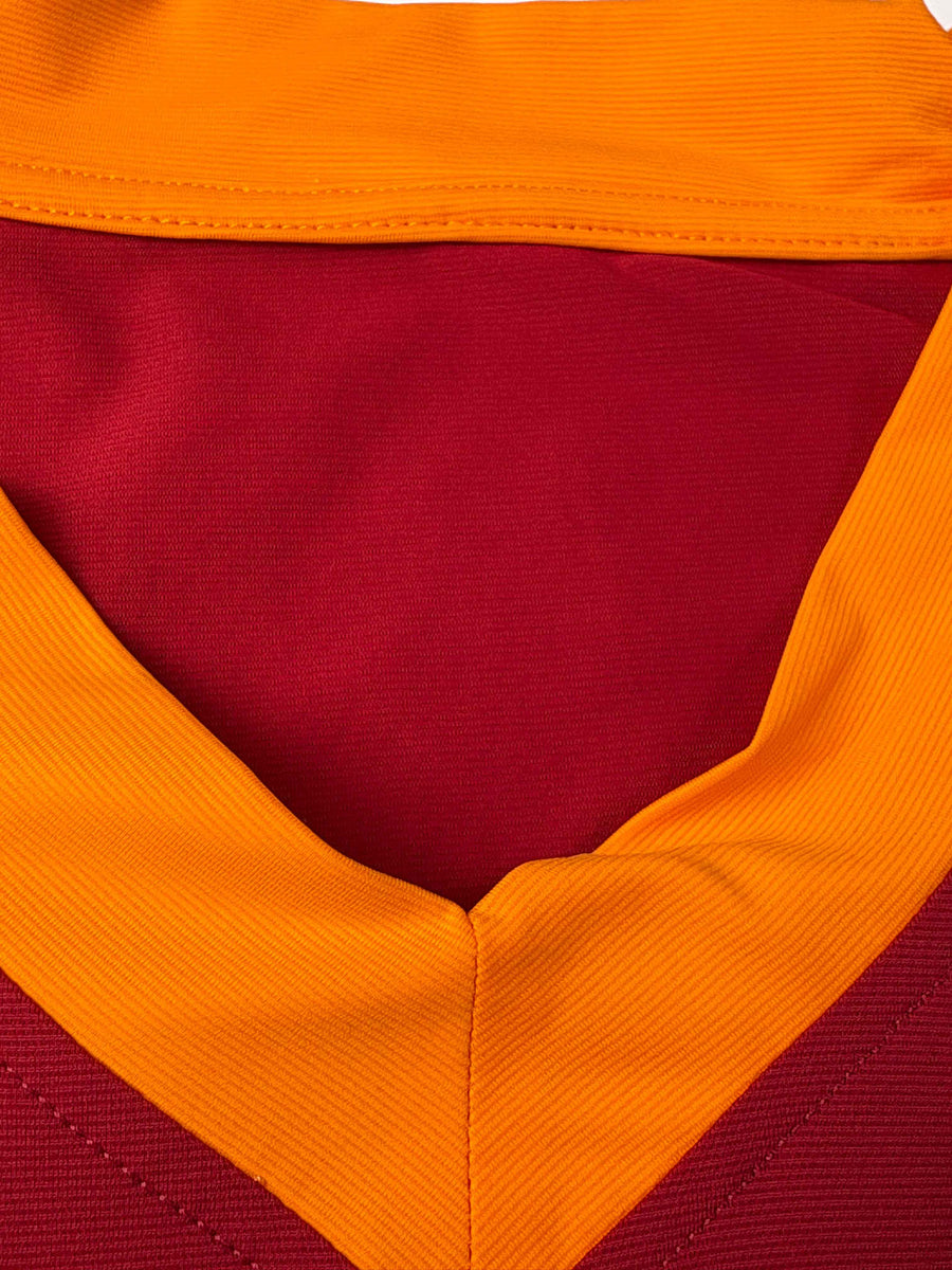 2009/10 AS Roma Toni #30 Home Shirt Signed (XL) Kappa