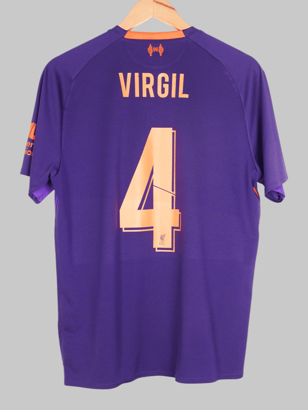 2018/19 Liverpool Virgil #4 Auswärtstrikot (M) New Balance