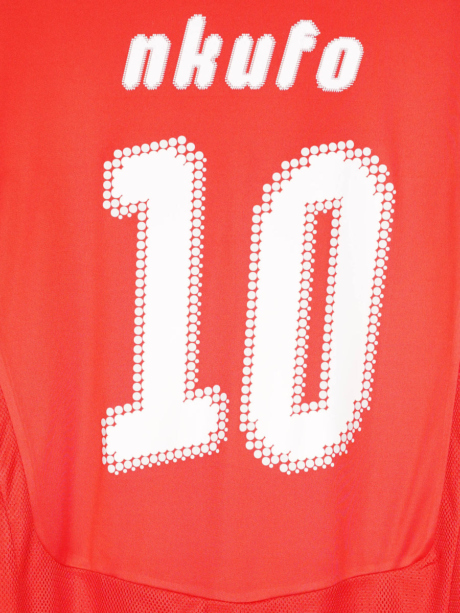 2008/09 Switzerland Nkufo #10 Home Shirt (L)