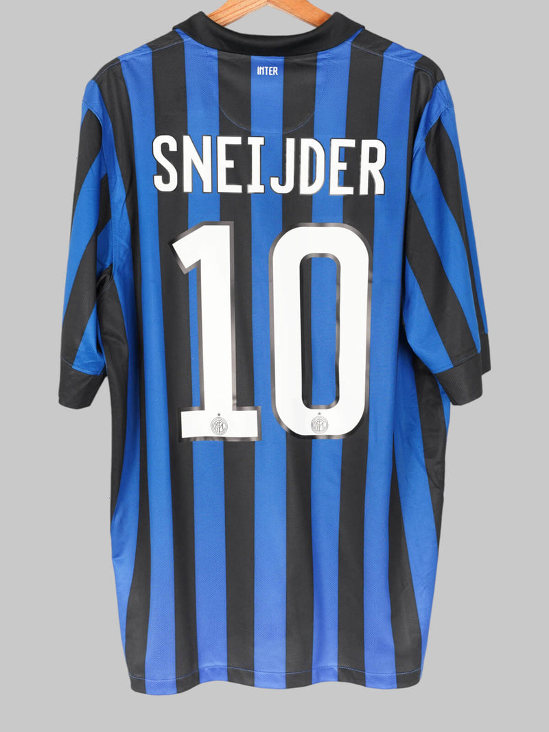 2011/12 Inter Milan Sneijder #10 Home Shirt (XL)