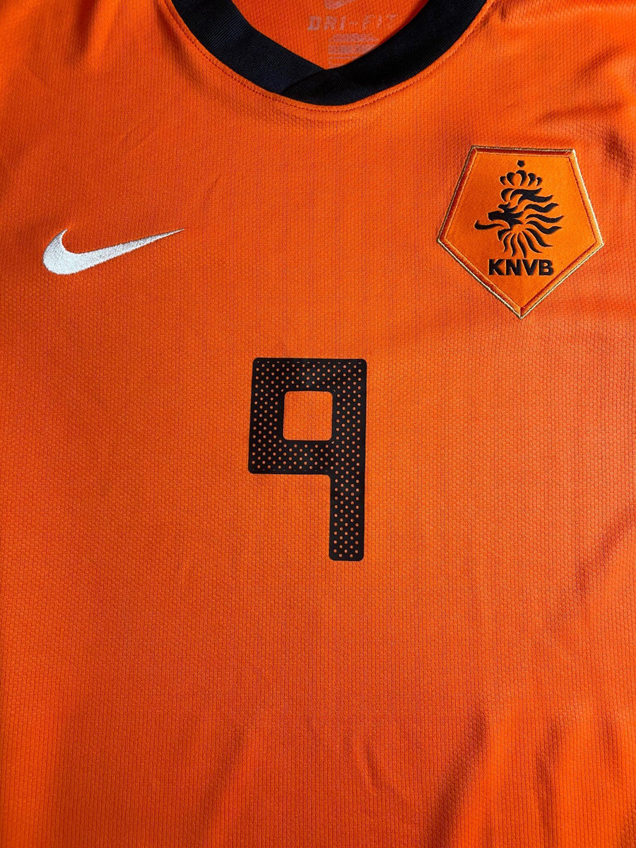 2010/11 Netherlands V. Persie #9 Home Shirt (L)