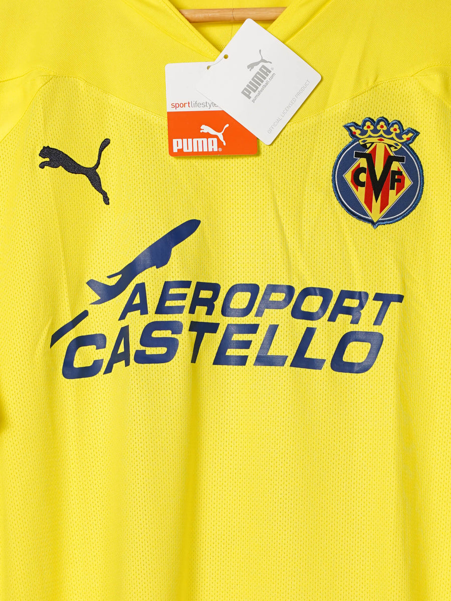 2010/11 Villarreal CF S. Cazorla #8 Home Shirt BNWT (L)