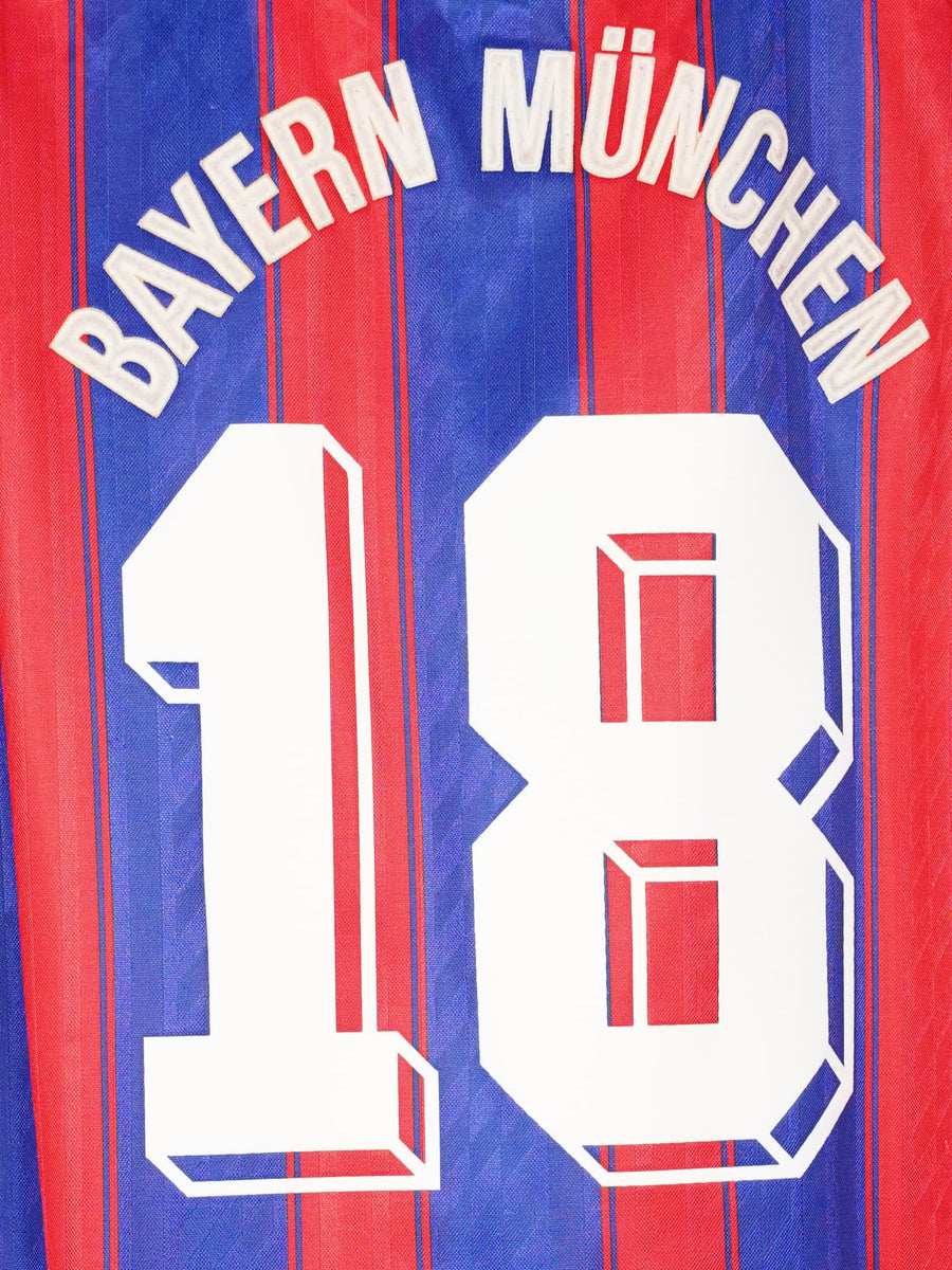 1995/97 Bayern Munich Jürgen Klinsmann #18 Home Shirt (XL)