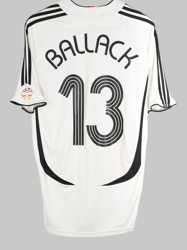 2006/07 Germany Ballack #13 Home Shirt (L) Adidas