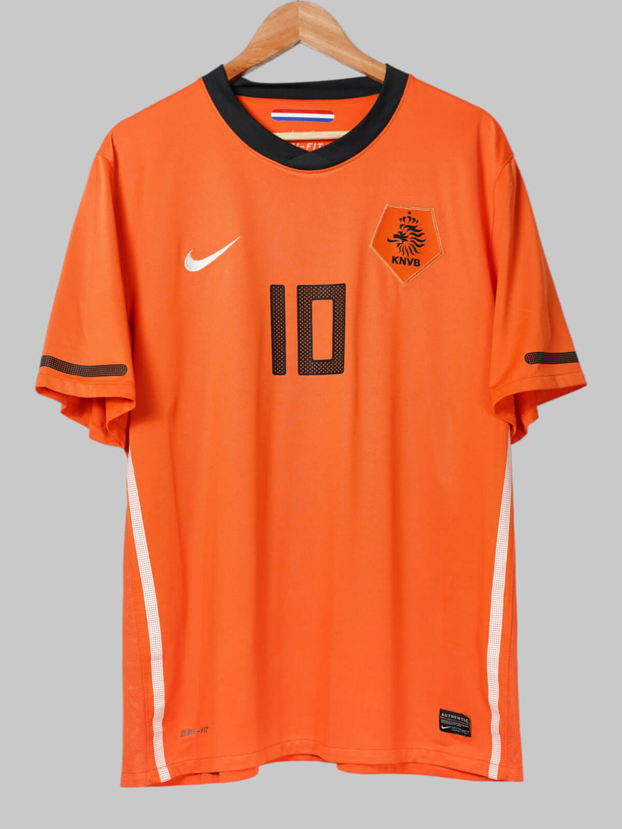 2010/11 Netherlands Sneijder #10 Home Shirt (XL)