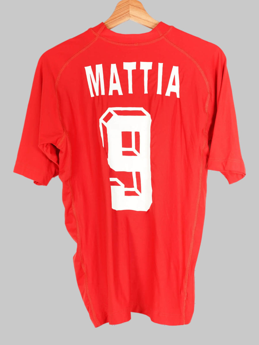 2002/03 Ancona Mattia #9 Home Shirt (M)