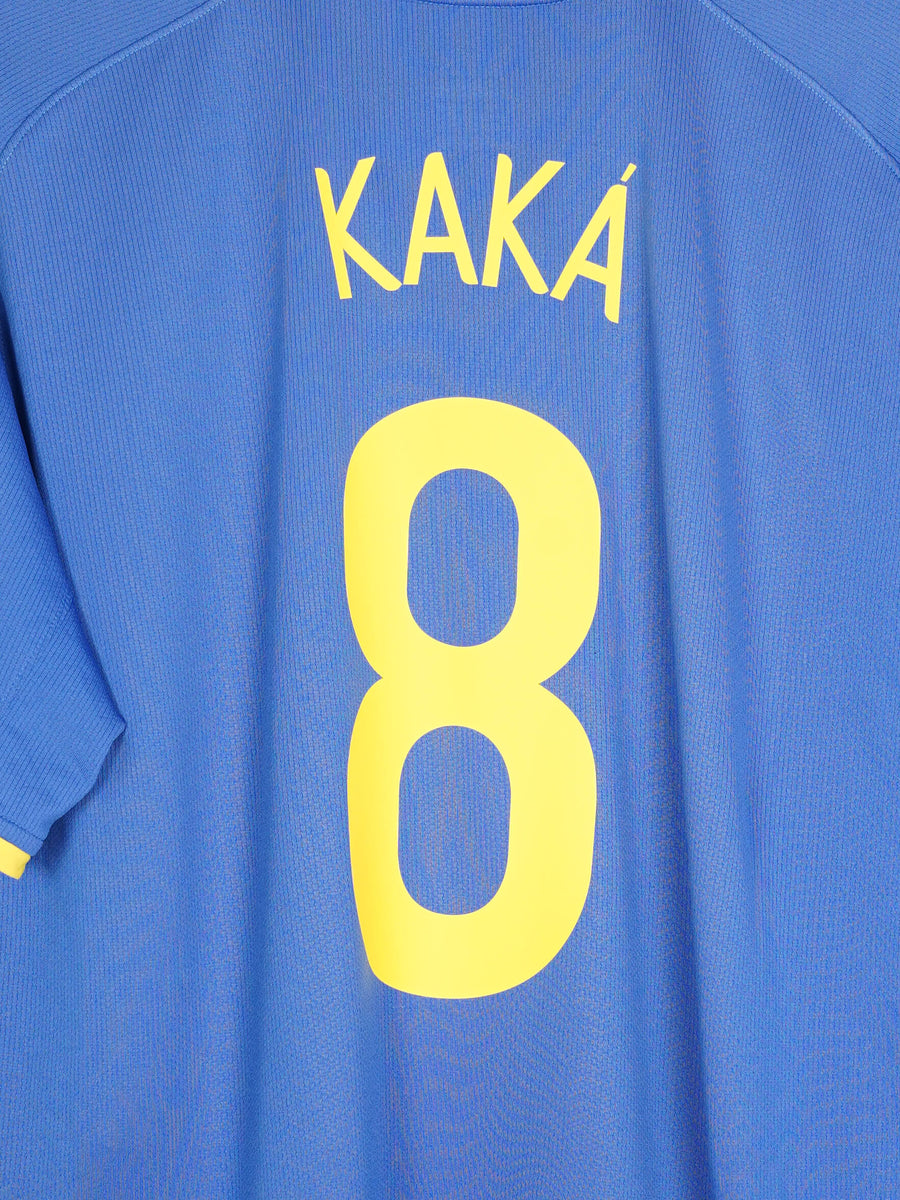 2008/10 Brazil Kaka #8 Away Shirt (XL)