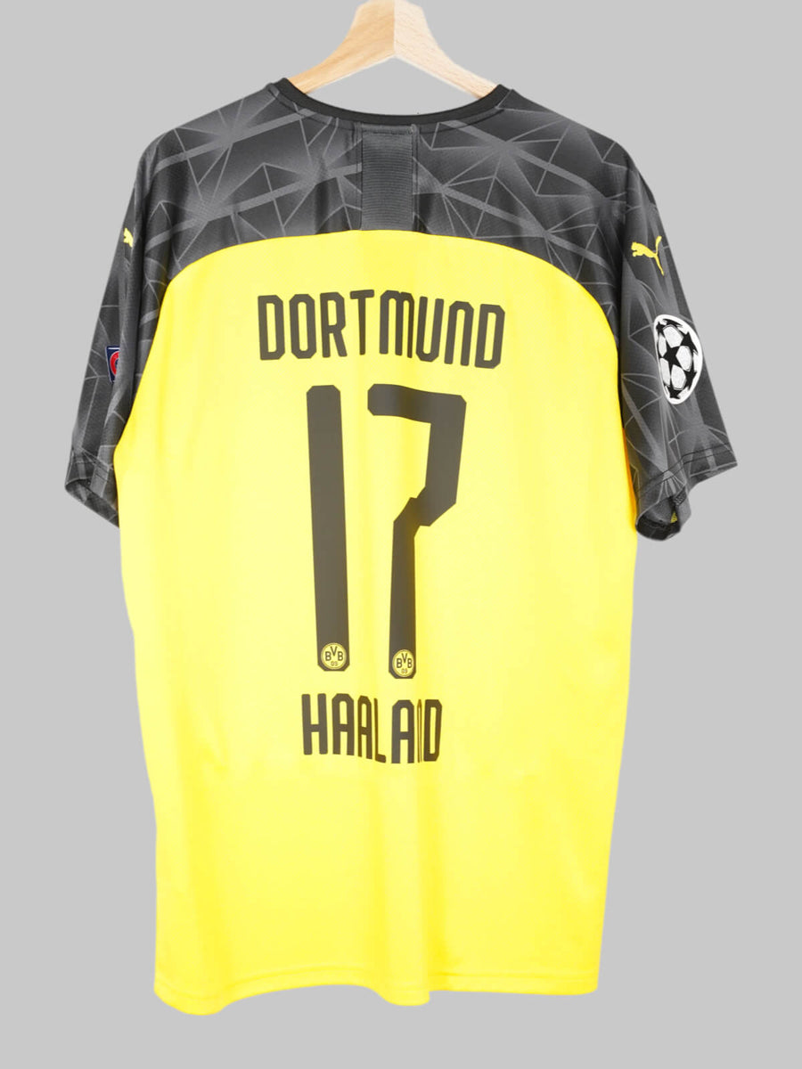 2019/20 Borussia Dortmund Haaland #17 UCL Home Shirt (XL)