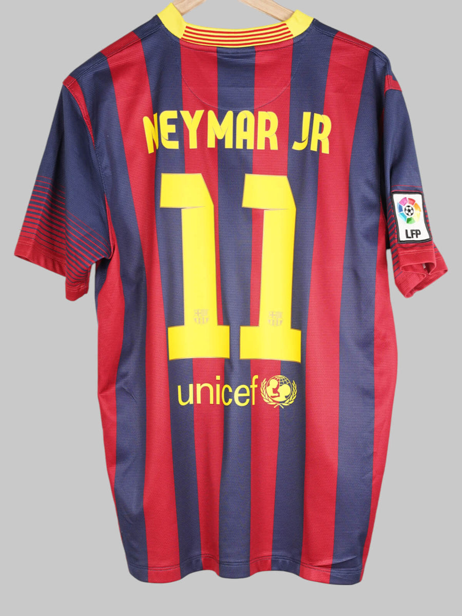 2013/14 Barcelona Neymar Jr #11 Home Shirt (L)