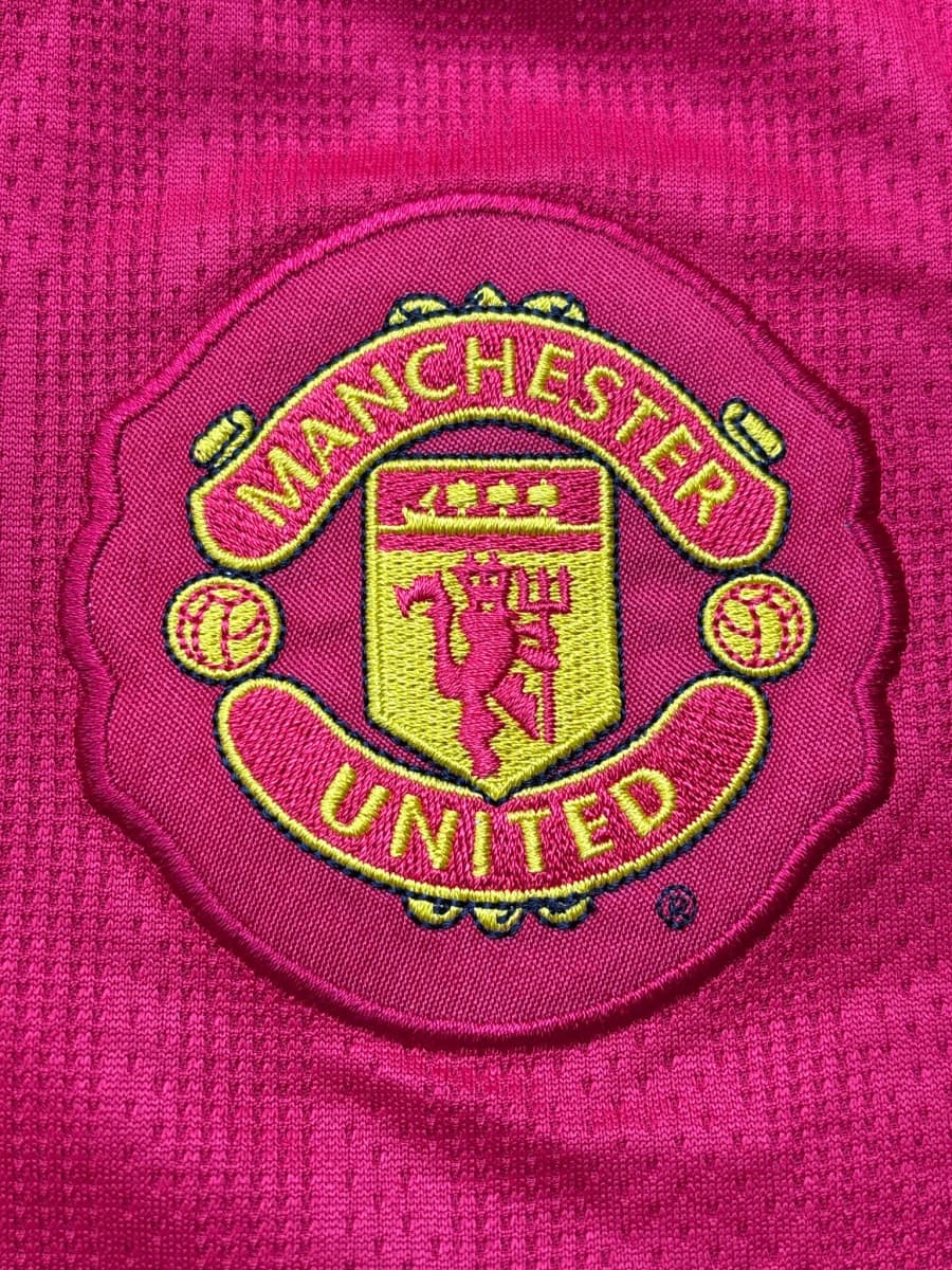 2007/08 Manchester United Berbatov #9 Home Shirt L/S (L)