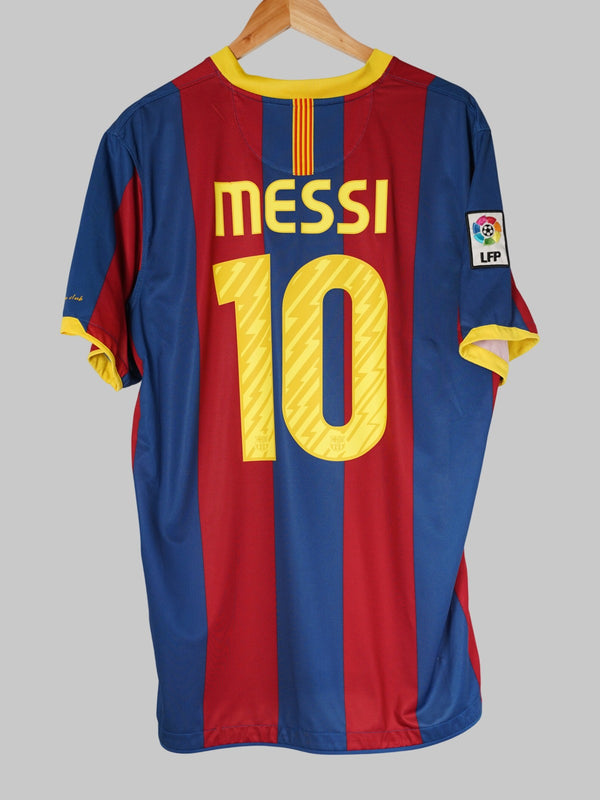 2010/11 FC Barcelona Messi #10 Maglia Home (XL) Nike