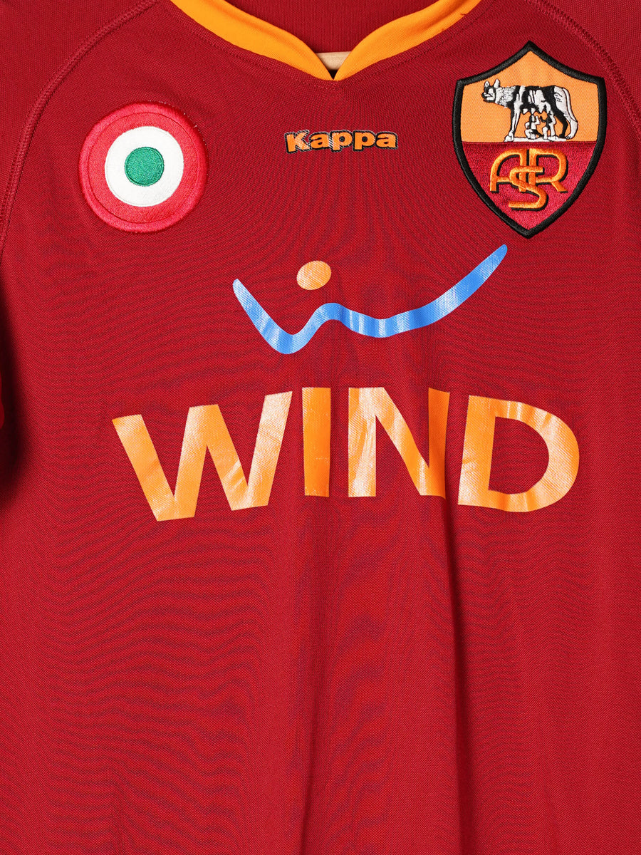 2007/08 AS Roma Totti #10 Home Shirt (L)