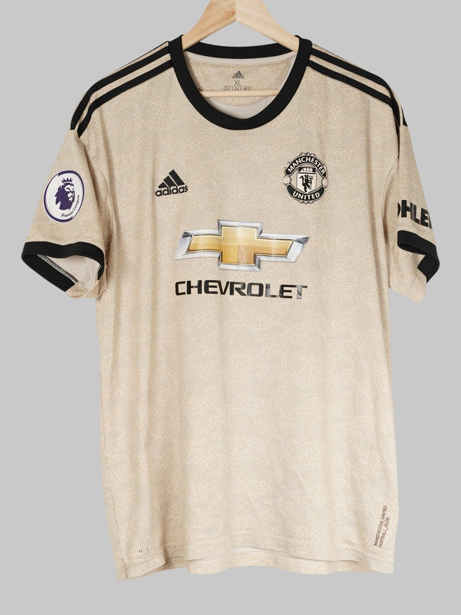 2019/20 Manchester United B.Fernandes #18 Away Shirt (XL)